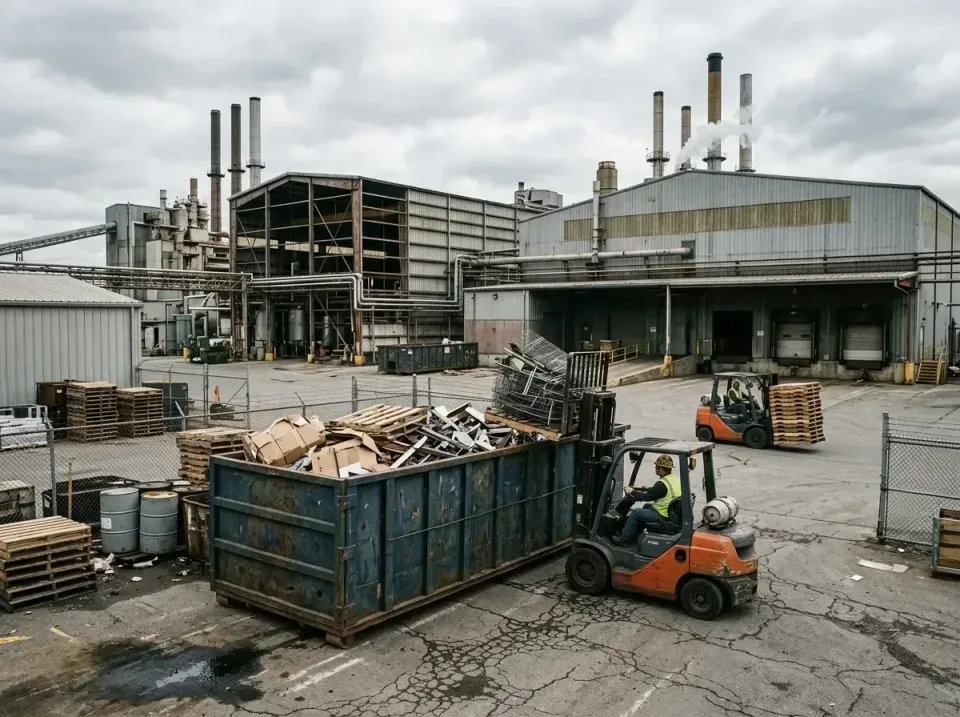industrial-factory-scrap-conta-003 — frequently asked questions, Cheap Roll-off Dumpster Rentals in Chesterbrook, PA